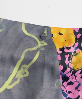 【26AUTUMN PRE-ORDER】Drawing Scarf Skirt