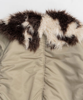 [25WINTER PRE-ORDER] Fur Collar Padded Blouson