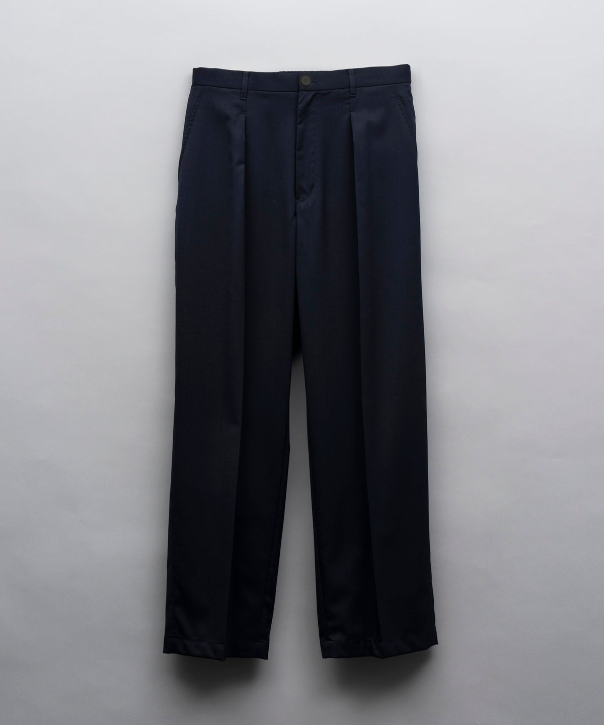 【PRE-ORDER】Wool Mix Prime Wide One-Tuck Wide Pants