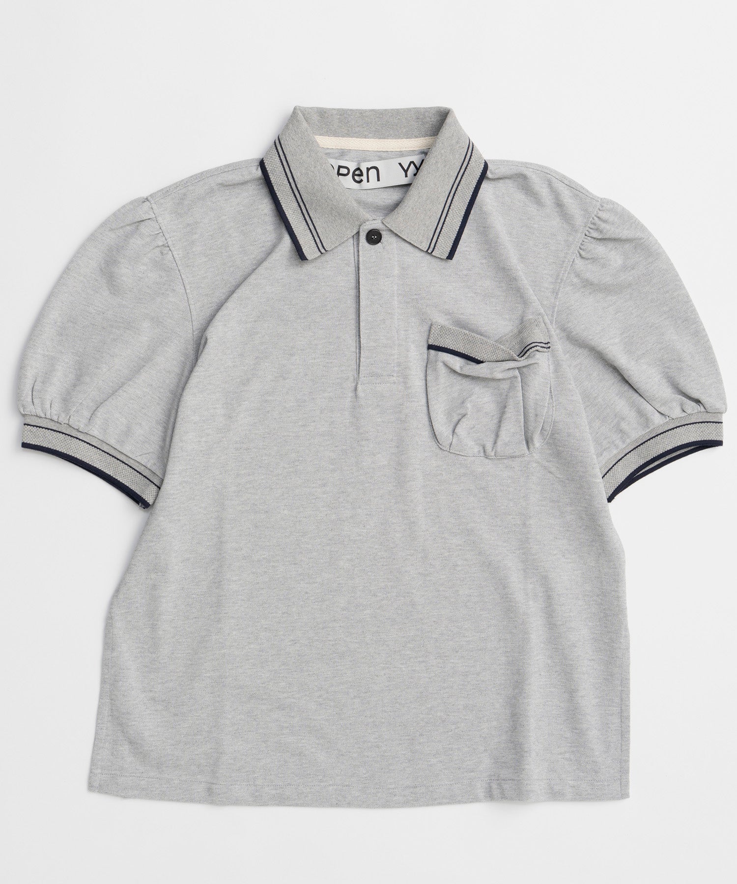【OPEN YY】PUFFY PIQUÉ POLO