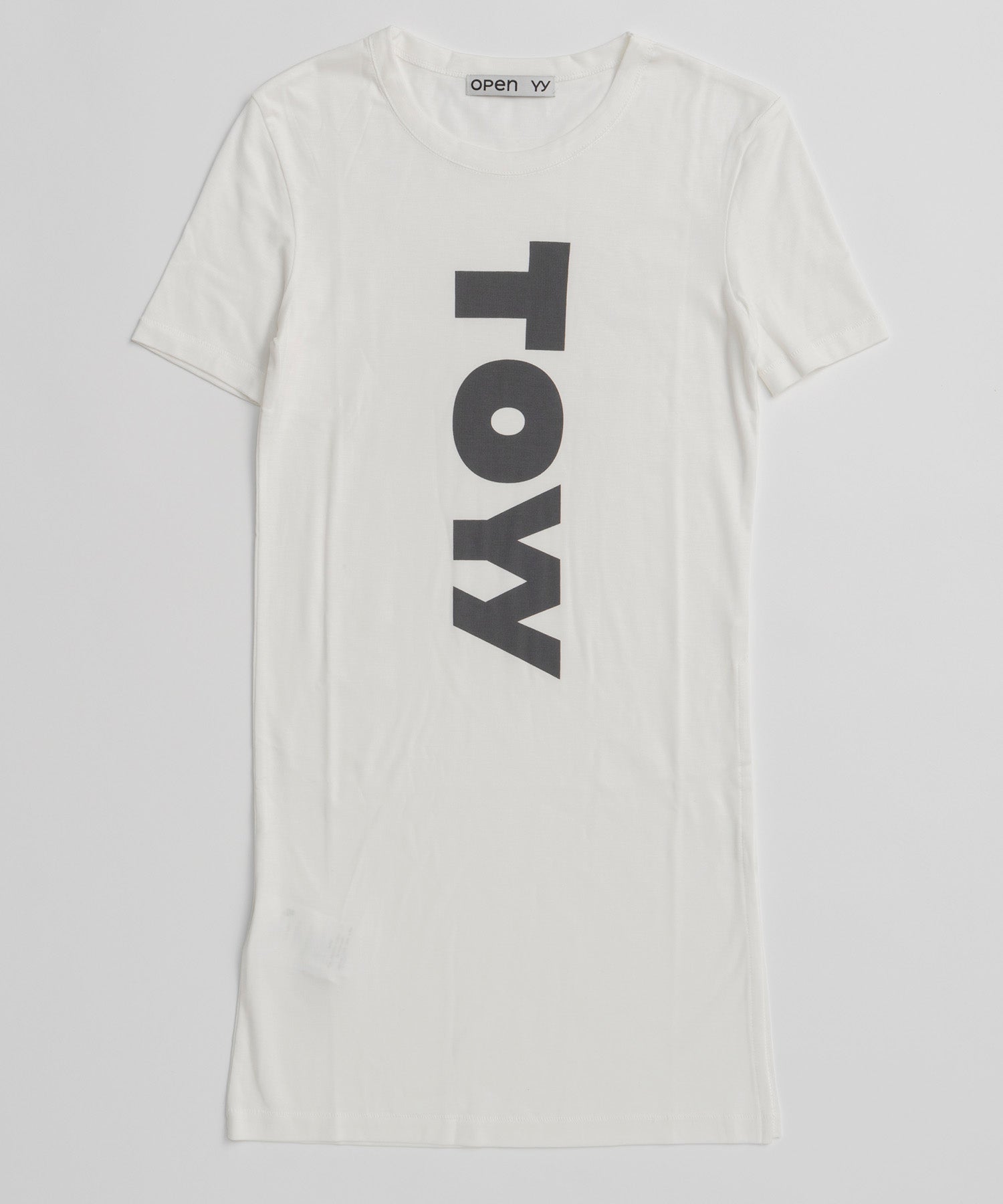 【OPEN YY】TOYY SIDE SLIT TEE