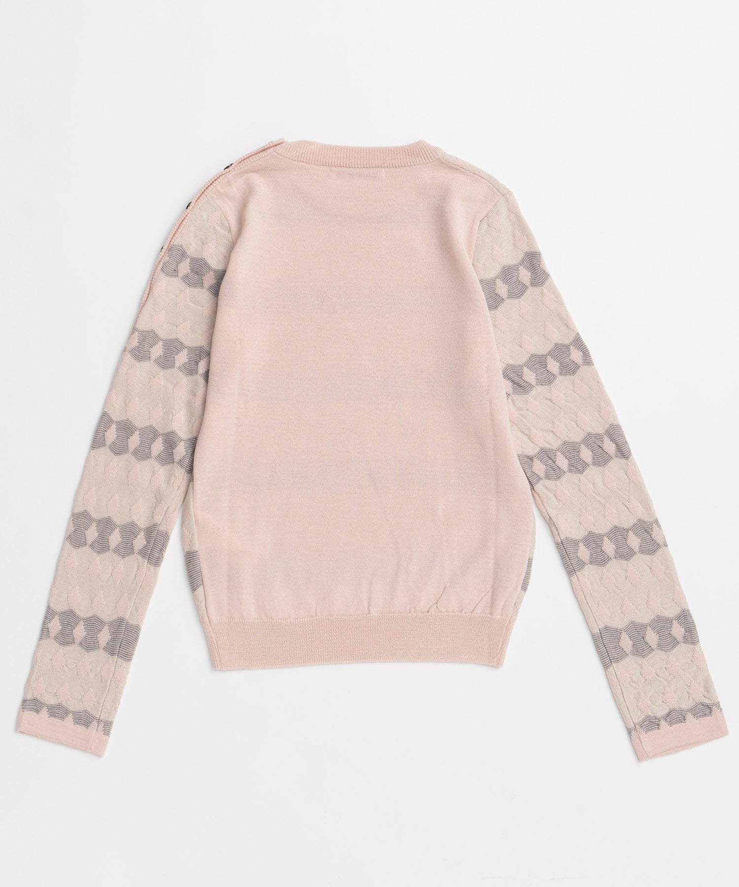 【OPEN YY】JACQUARD PULLOVER