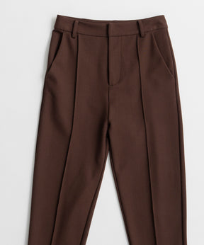 【26AUTUMN PRE-ORDER】Pintuck Stretch Stirrup Pants