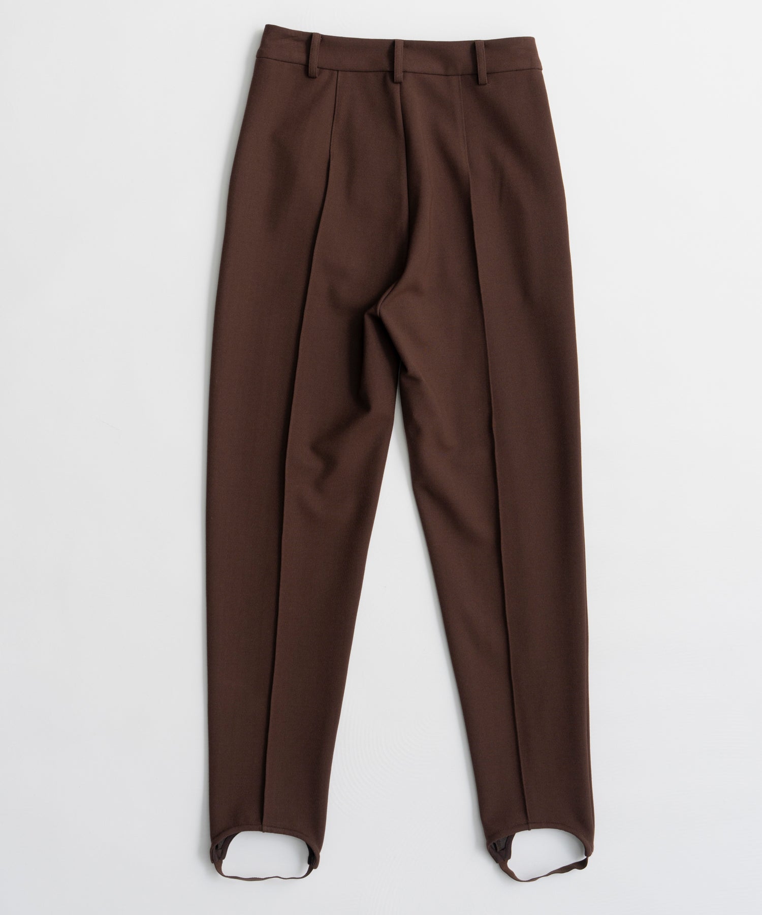 【26AUTUMN PRE-ORDER】Pintuck Stretch Stirrup Pants