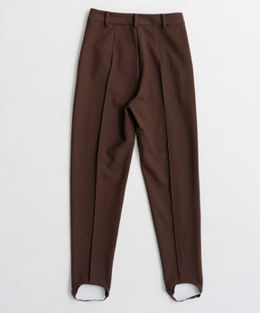 【26AUTUMN PRE-ORDER】Pintuck Stretch Stirrup Pants