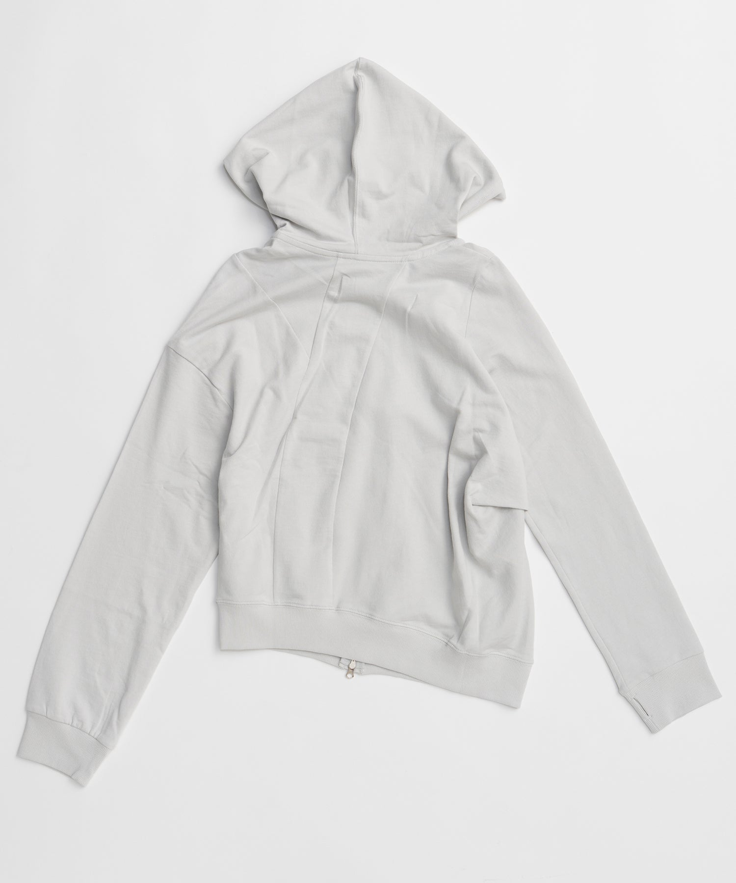 【OPEN YY】SLANT ZIP HOODIE