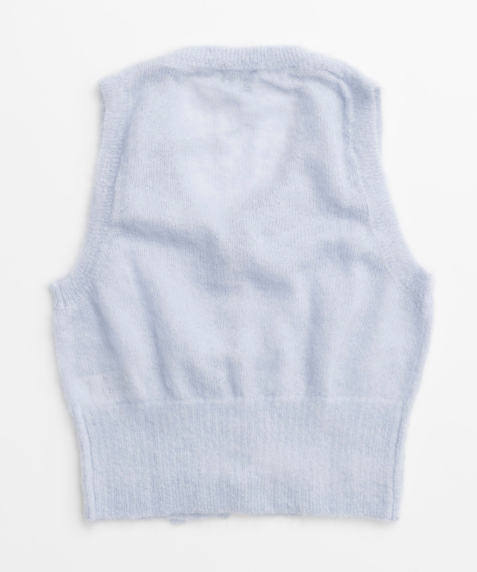 【GANNI】Light Mohair Tie String Vest