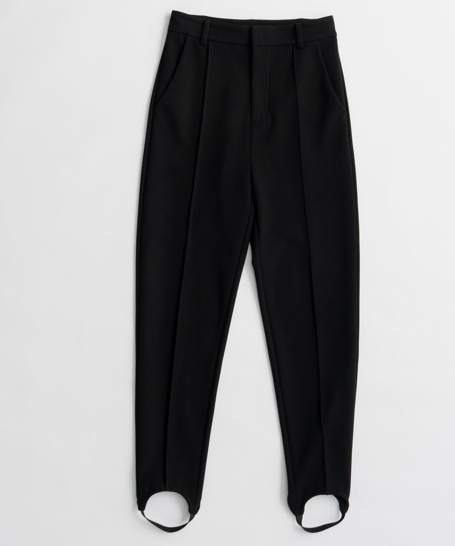 【26AUTUMN PRE-ORDER】Pintuck Stretch Stirrup Pants