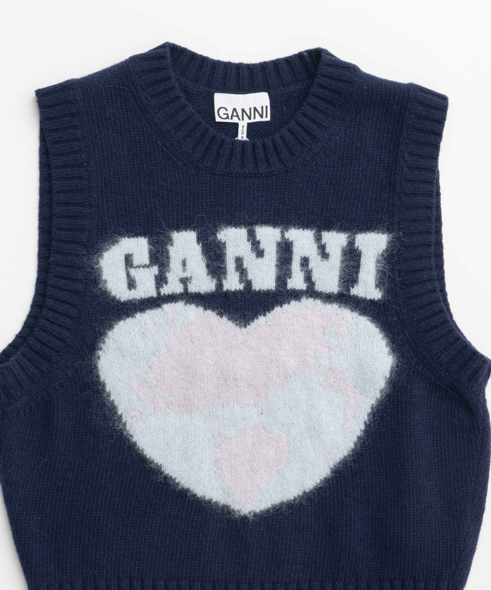 [Ganni] GraphicsoftWoolmixVest