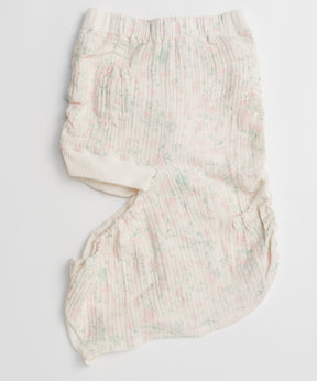 【OPEN YY】FLORAL BLANKIE CUTOUT SKIRT