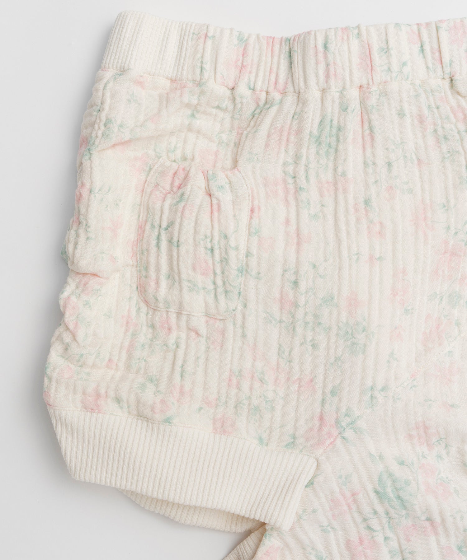 【OPEN YY】FLORAL BLANKIE CUTOUT SKIRT