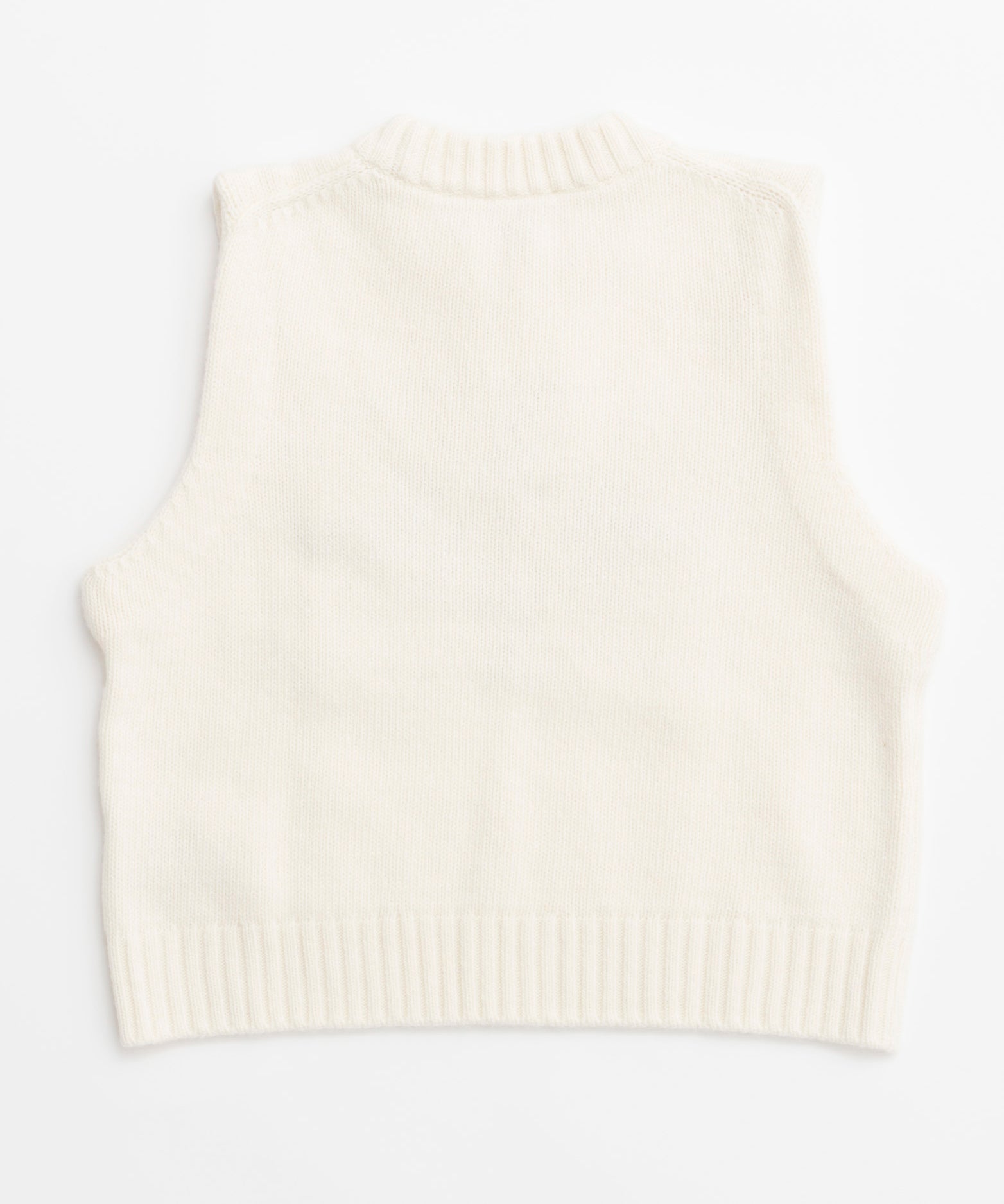 [ganni] GraphicWoolMixVest