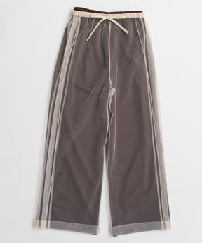 【26AUTUMN PRE-ORDER】Tulle Side Line Jersey Pants