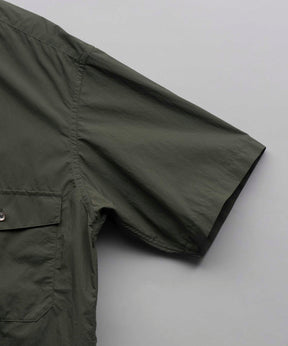 Hyper Waterproof Taffeta Dress-Over Short Sleeve Fatigue Shirt