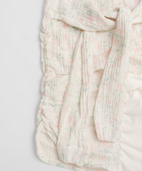 【OPEN YY】FLORAL BLANKIE CUTOUT SKIRT