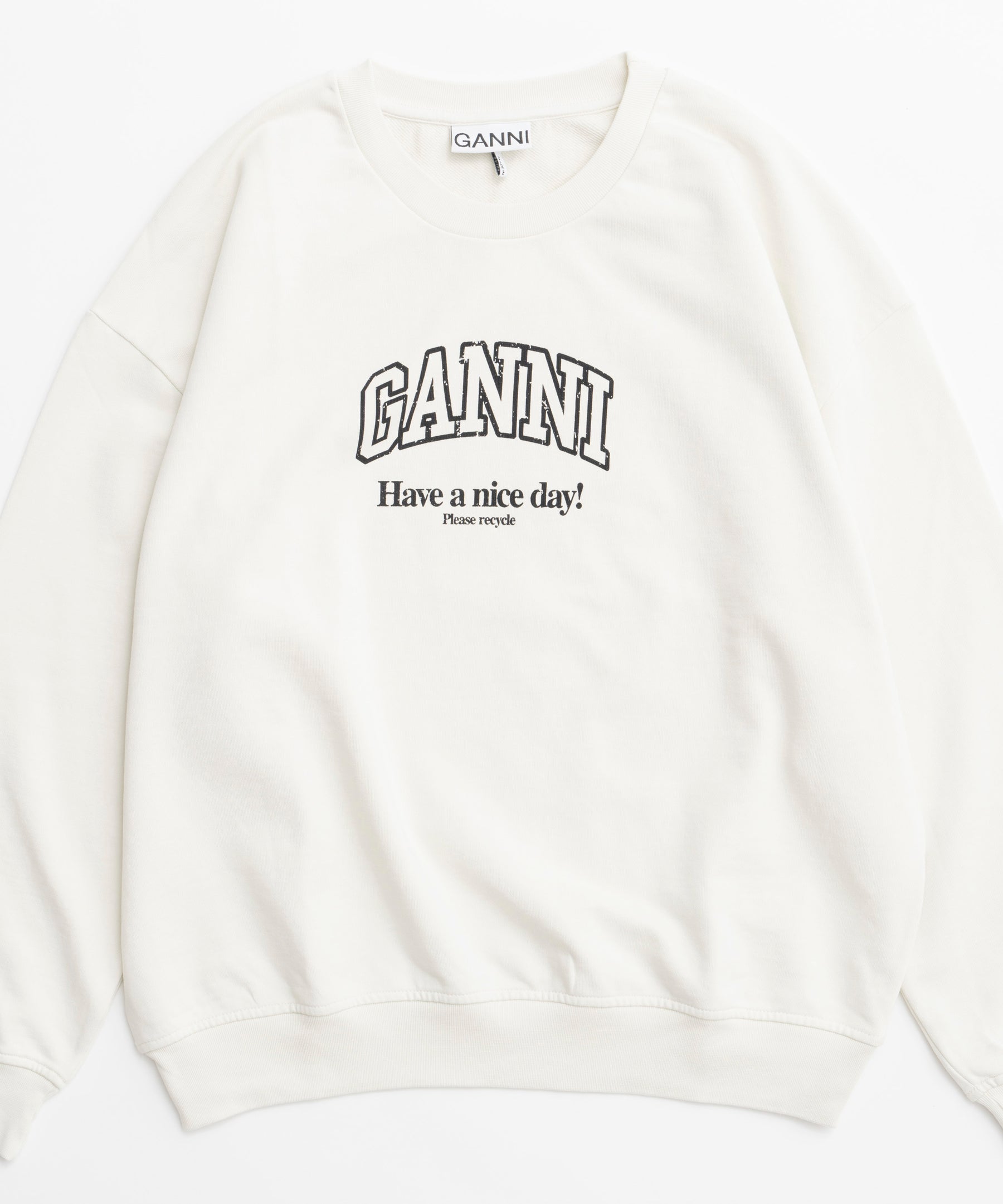 [Ganni] ISOLIGANNIOVERSIZEDSWEATSHIRT