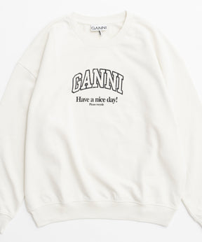 [GANNI] IROGIGANGIOVERSIZES SWEATSHIRT