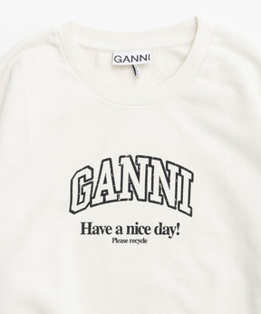 [GANNI] IROGIGANGIOVERSIZES SWEATSHIRT