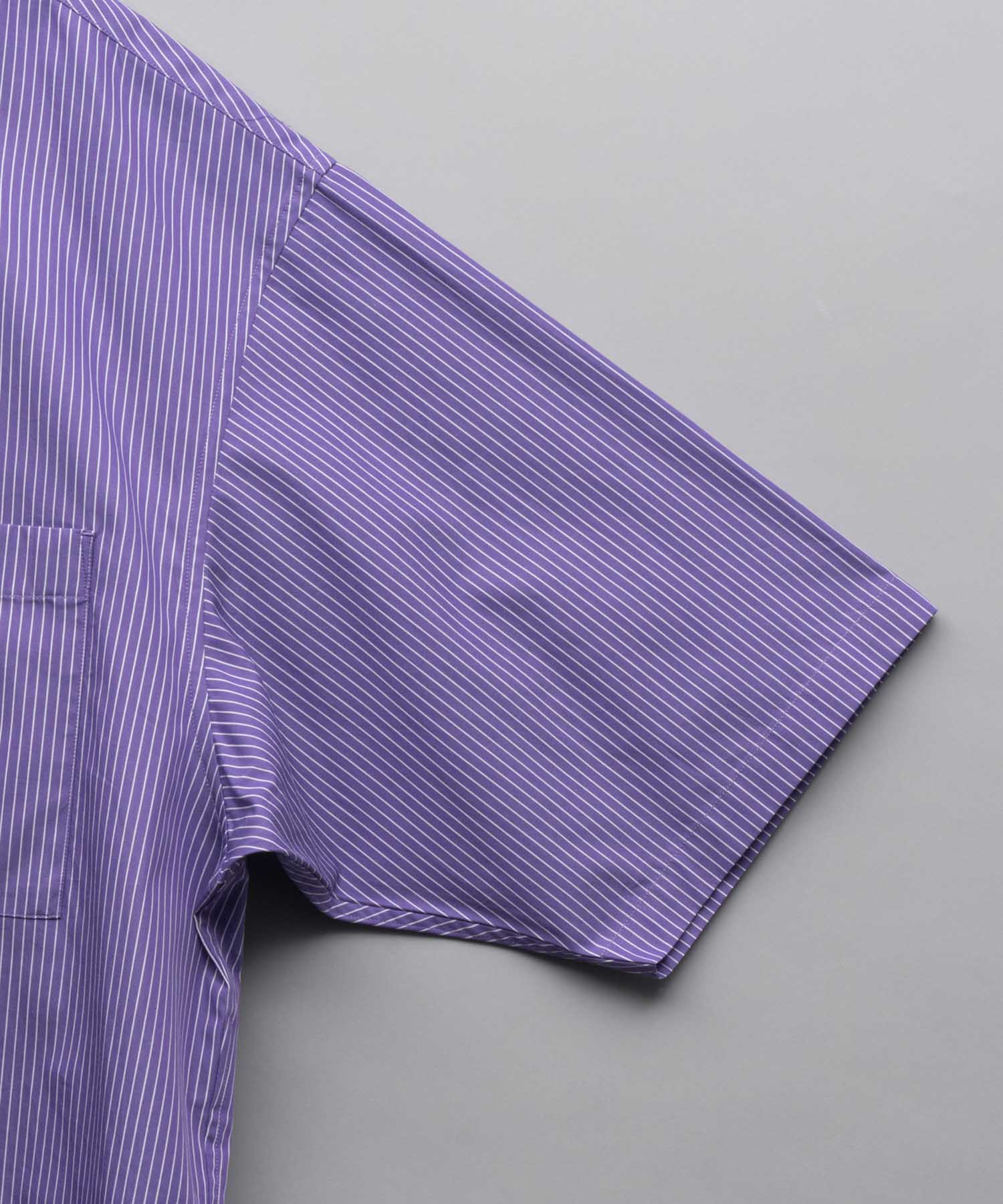【Italian Dead Stock Fabric】Prime-Over Short Sleeve Shirt Coat