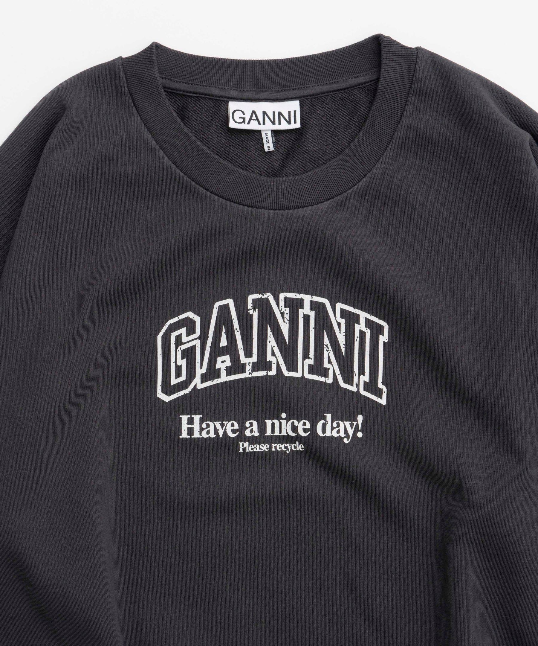 [Ganni] ISOLIGANNIOVERSIZEDSWEATSHIRT