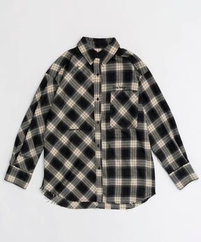 [24Autumn Pre-Order] Random Checkered Oversized Shirt