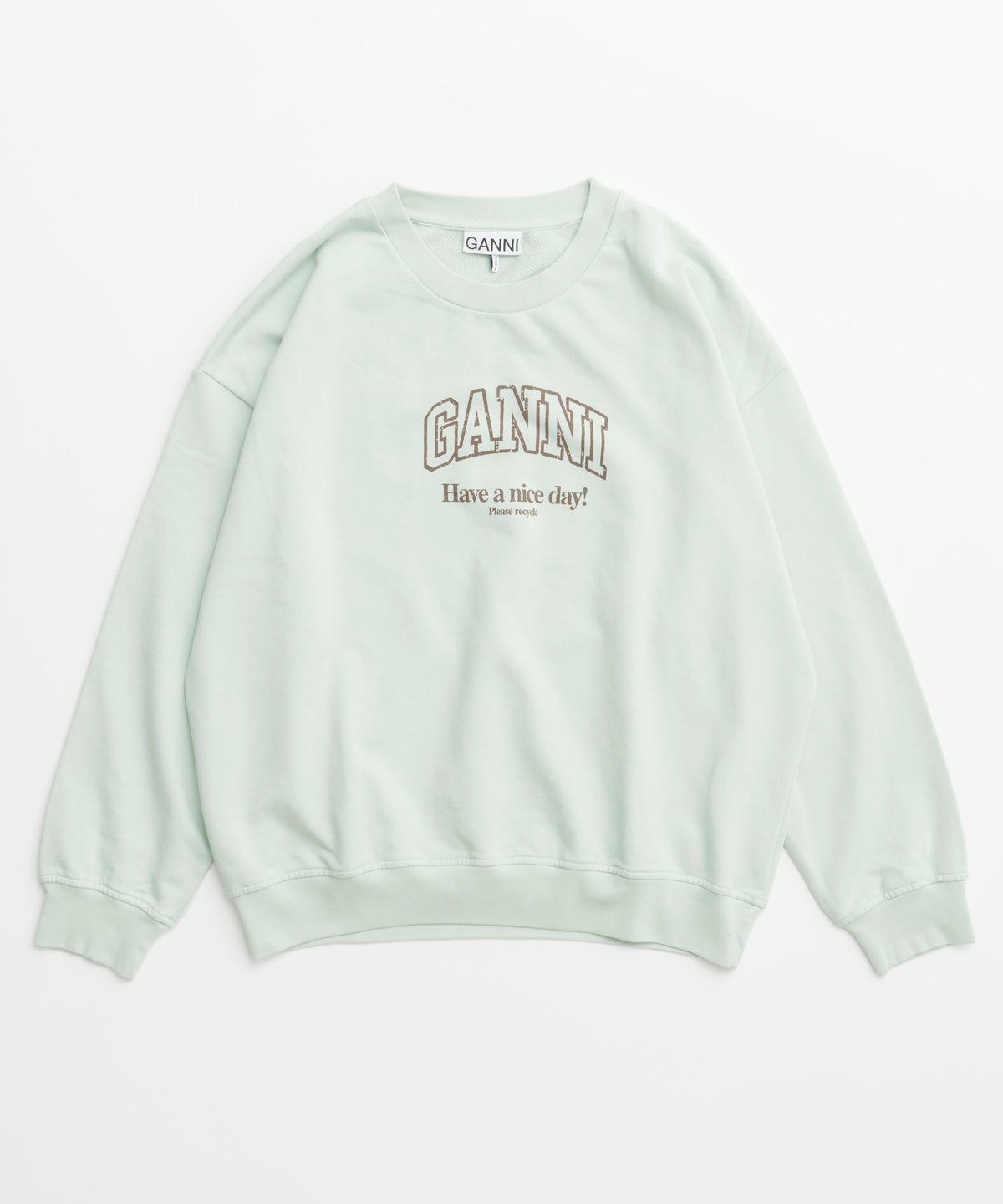 [Ganni] ISOLIGANNIOVERSIZEDSWEATSHIRT