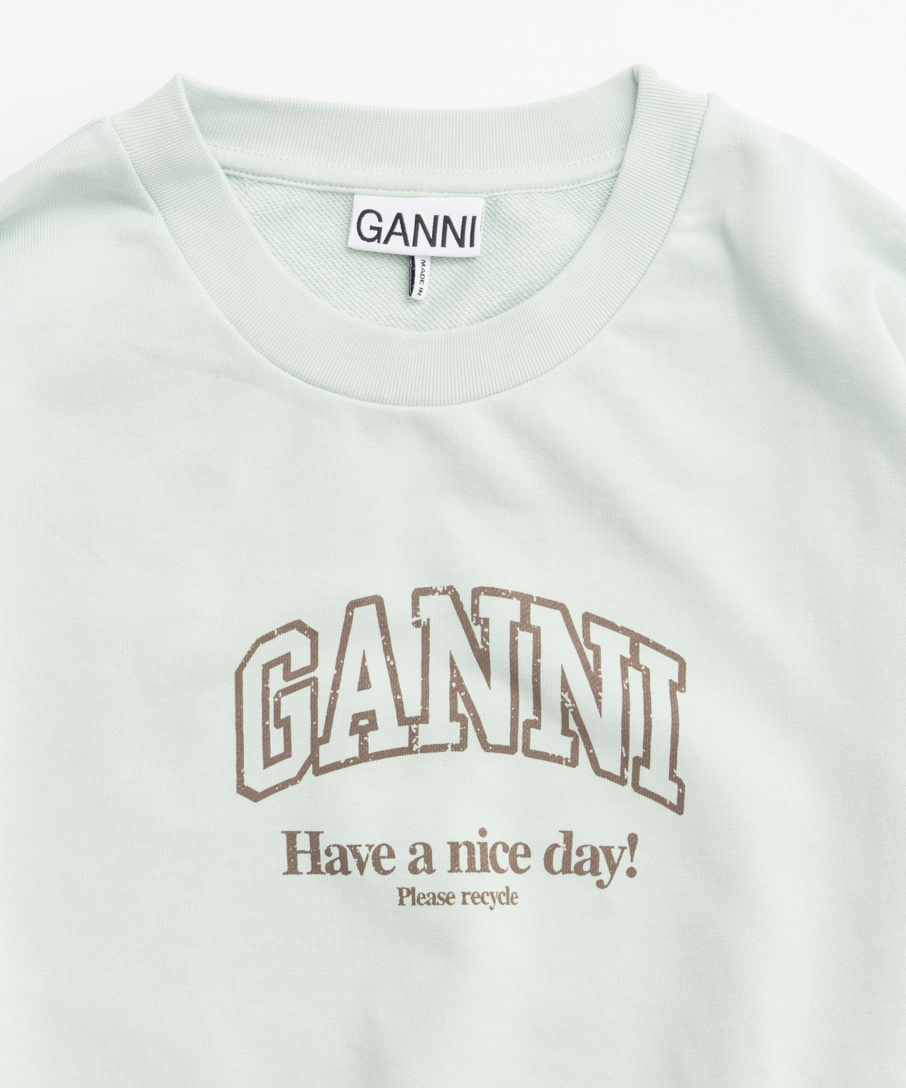 [Ganni] ISOLIGANNIOVERSIZEDSWEATSHIRT