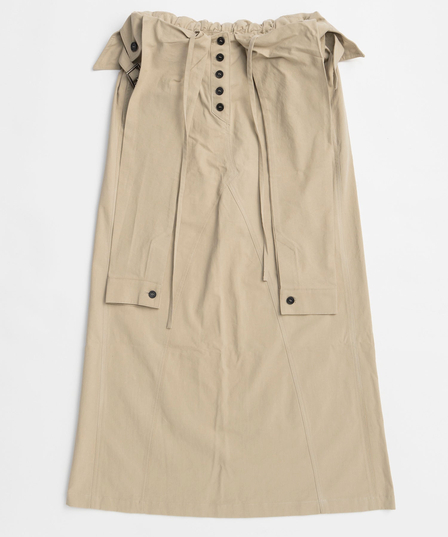 【OPEN YY】WRAP TRENCH SKIRT