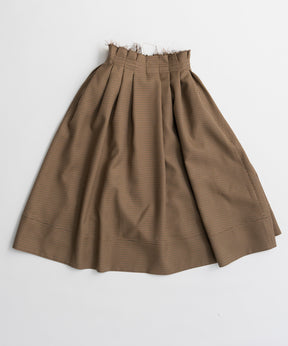 【26AUTUMN PRE-ORDER】Wide Tuck Volume Skirt
