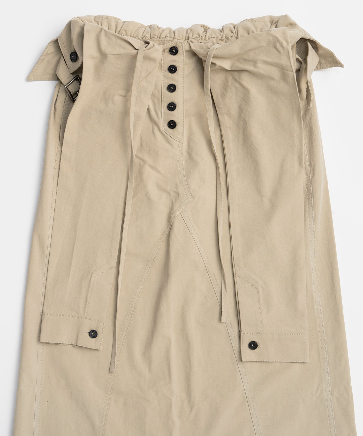 【OPEN YY】WRAP TRENCH SKIRT