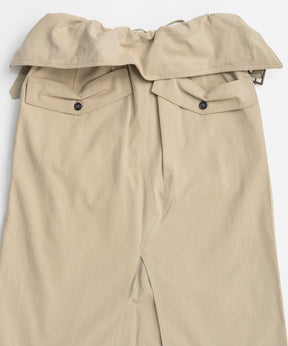 【OPEN YY】WRAP TRENCH SKIRT