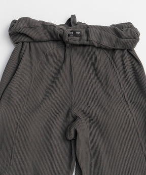 【OPEN YY】ROLLED WAIST WAFFLE CARGO SHORTS