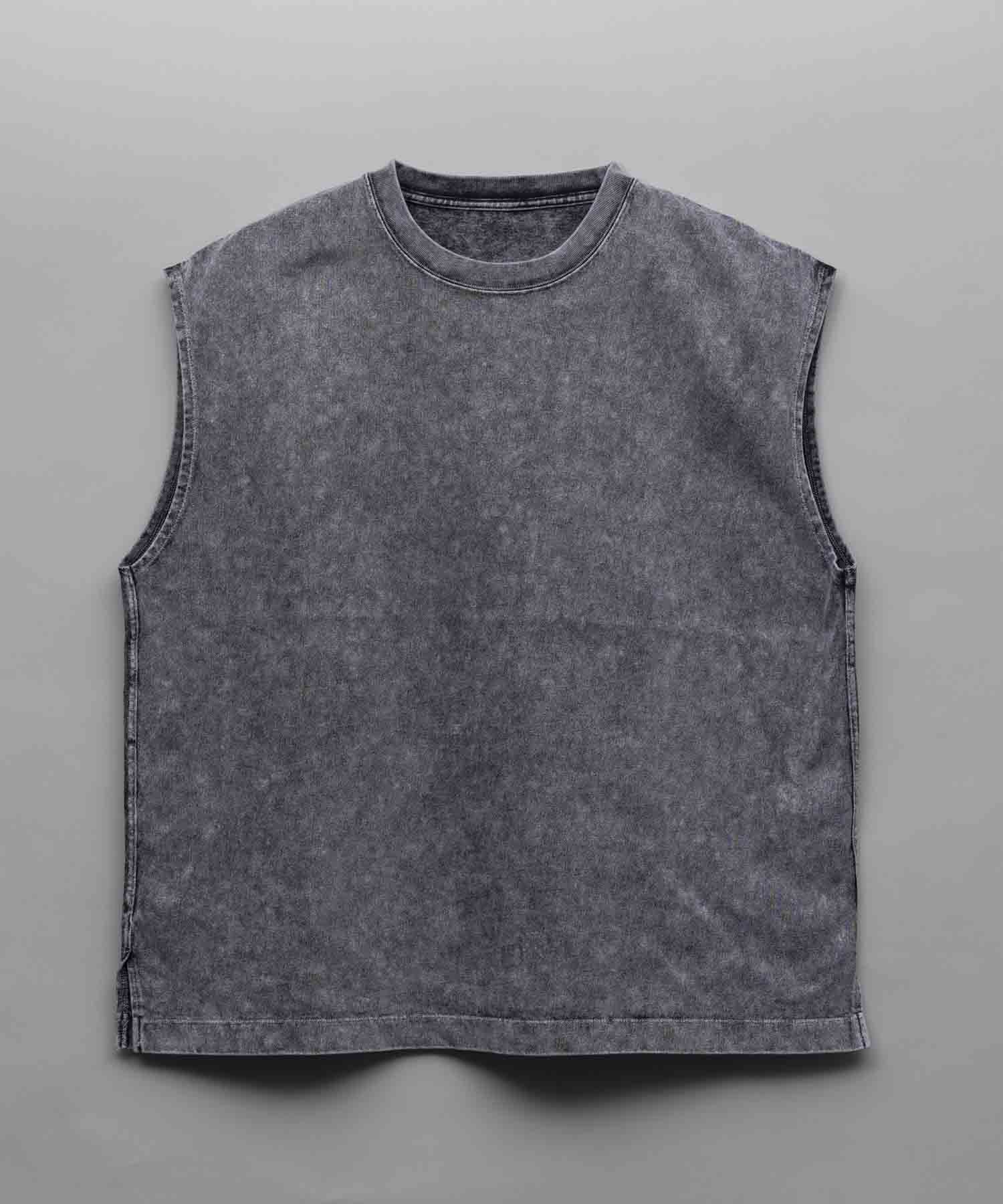 Chemical Over-Dye Prime-Over Sleeveless T-Shirt