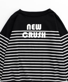 【SALE】NEW CRUSH Border Long T-Shirts