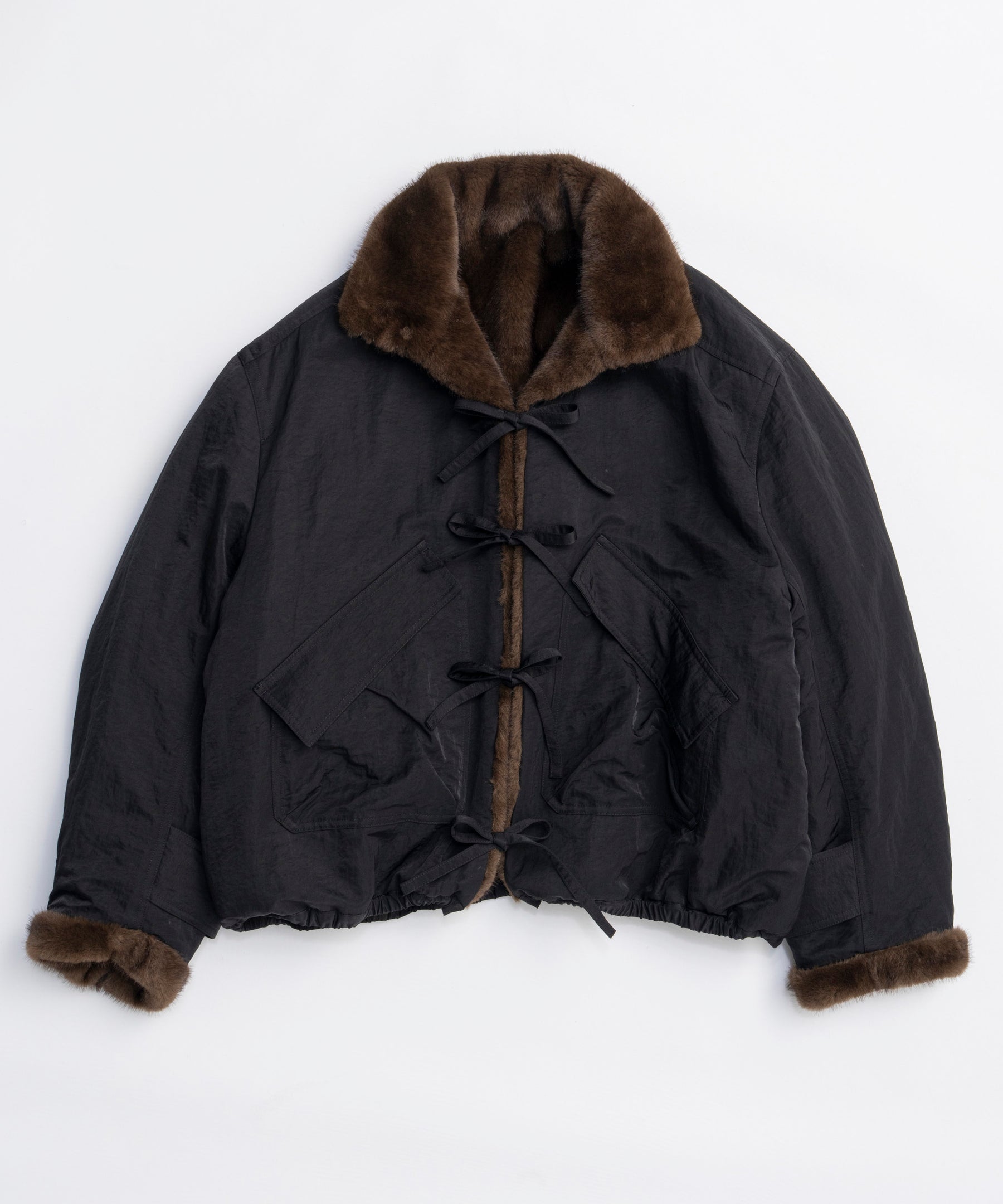 [25WINTER PRE-ORDER] Reversible Fur Blouson