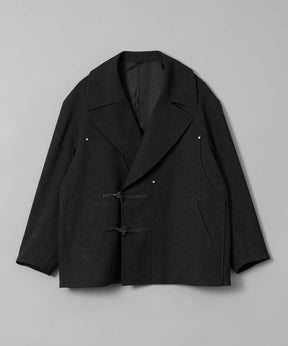 Prime-Over Wide Collar Toggle Button Jacket
