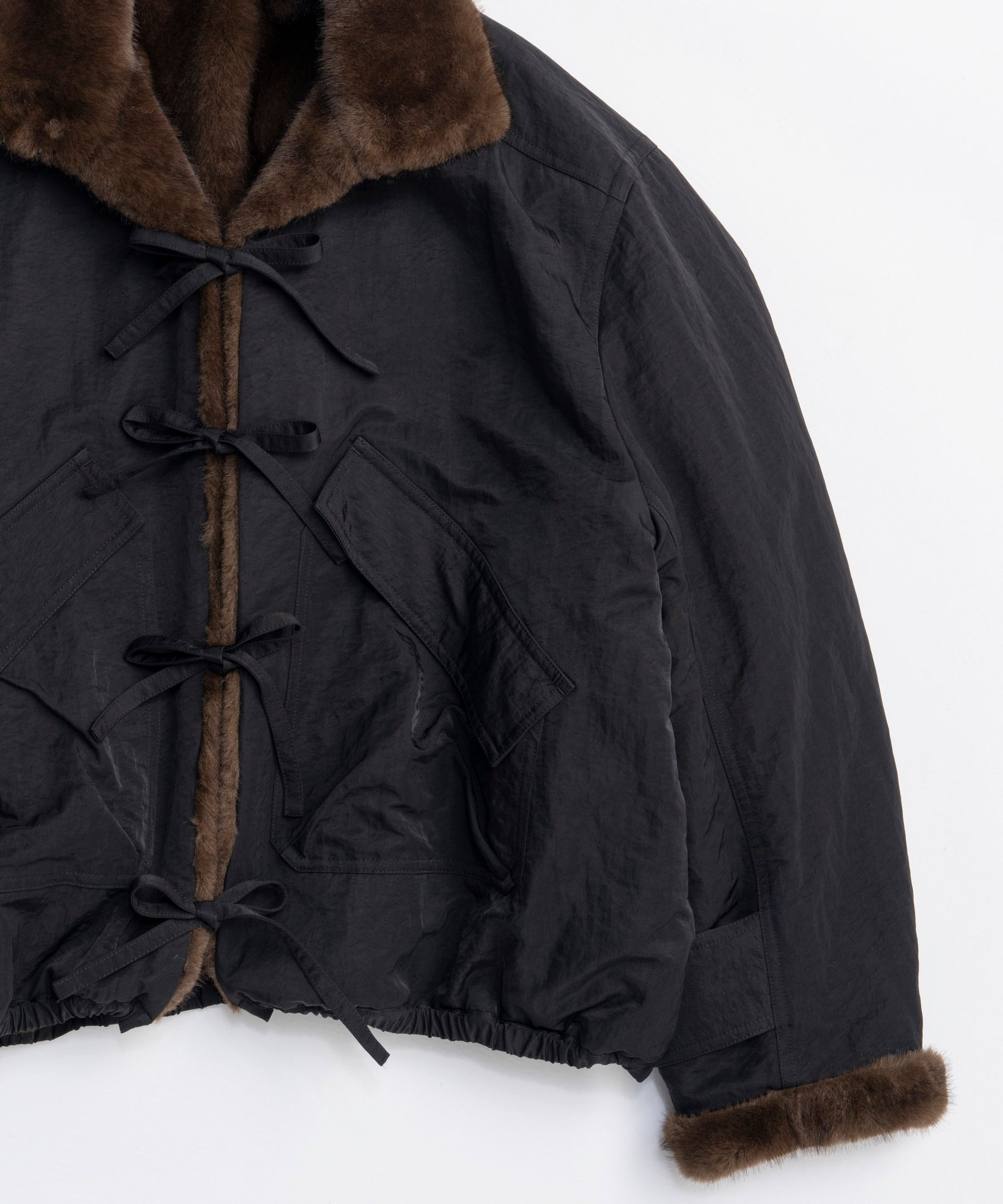 [25WINTER PRE-ORDER] Reversible Fur Blouson