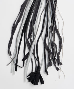 【OPEN YY】FABRIC FRINGE NECKLACE