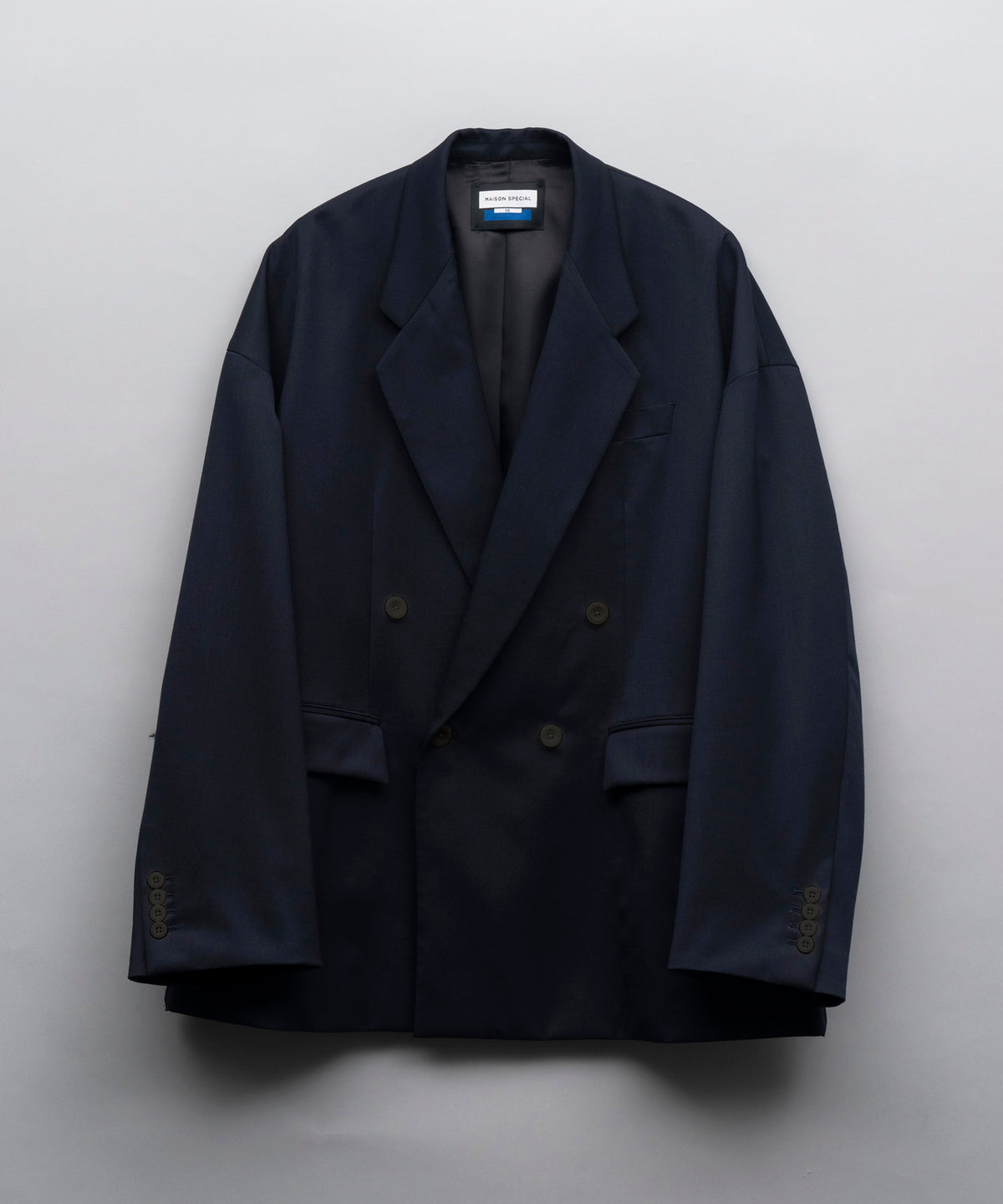 【PRE-ORDER】Wool Mix Prime-Over Double Tailored Jacket