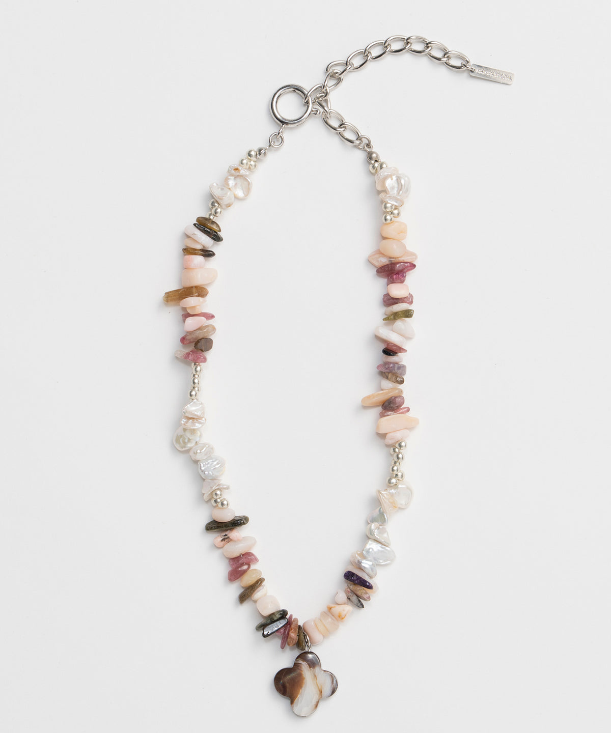 Mix Pearl Stone Necklace