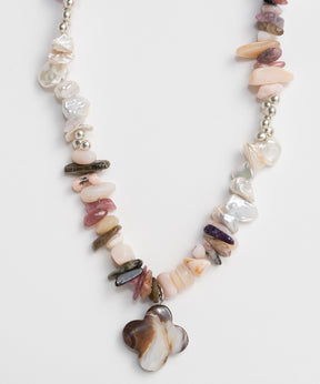[2026Summer PRE-ORDER]Mix Pearl Stone Necklace