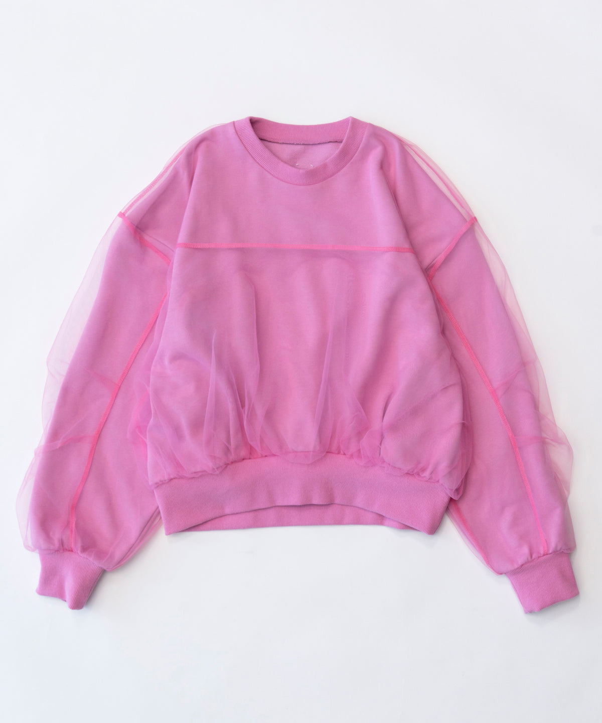 【PRE-ORDER】Tulle Combination Sweatshirt