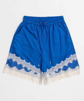 【2026Summer PRE-ORDER】Shadow Stripe Lace Shorts