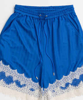 【2026Summer PRE-ORDER】Shadow Stripe Lace Shorts