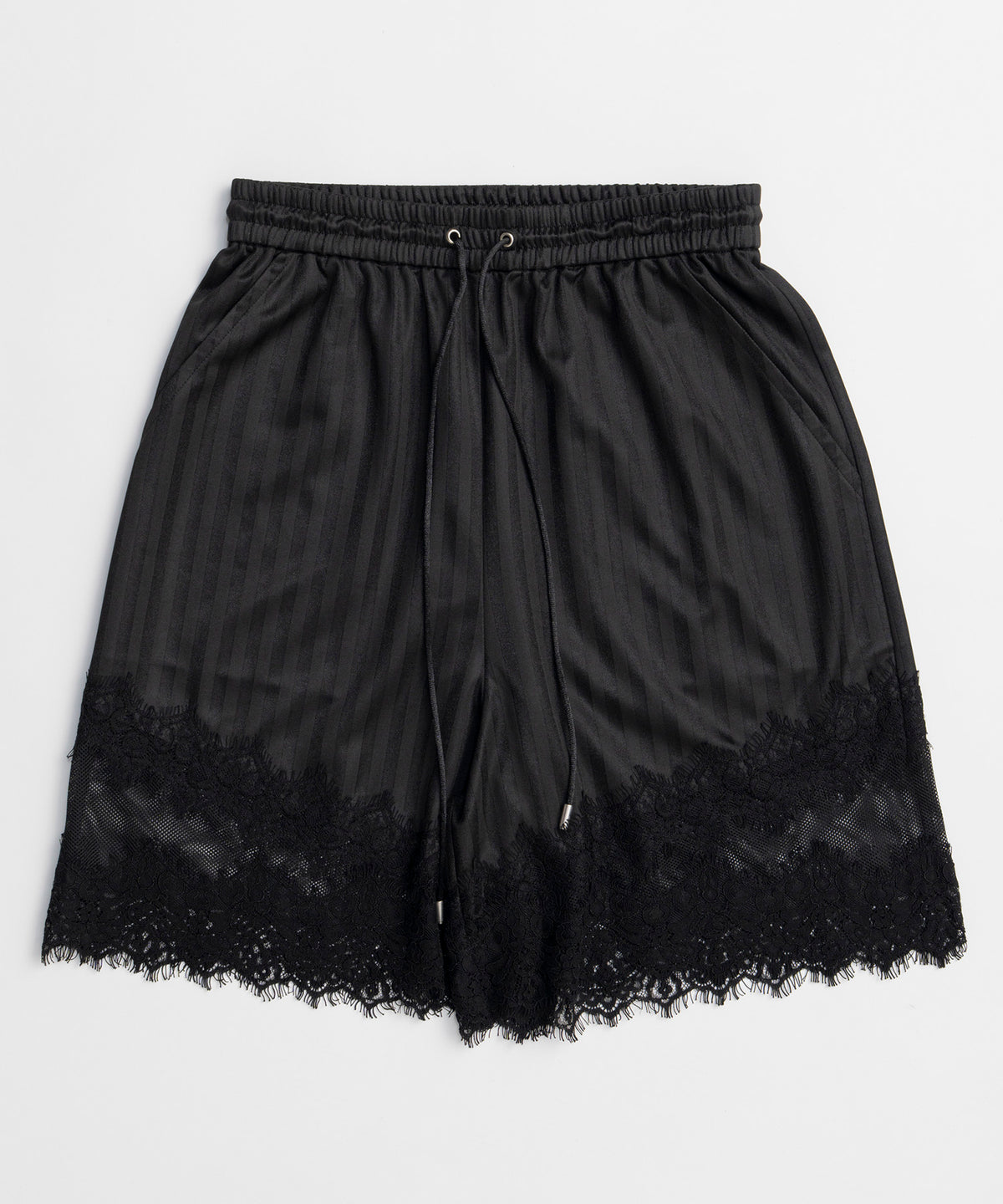 Shadow Stripe Lace Shorts