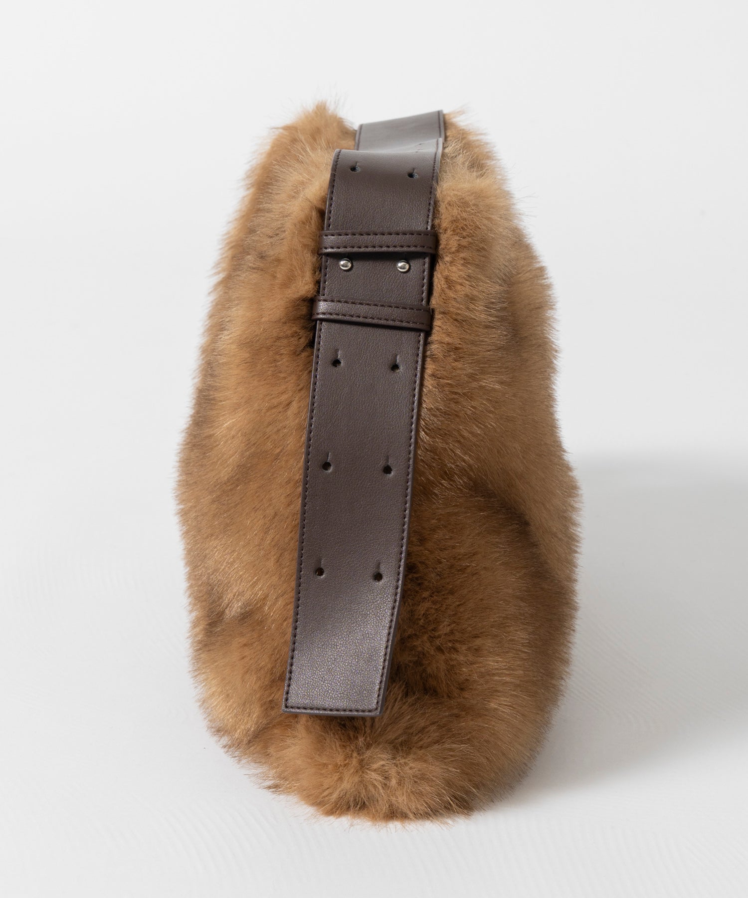 【26AUTUMN PRE-ORDER】Fur Like Square Tote Bag