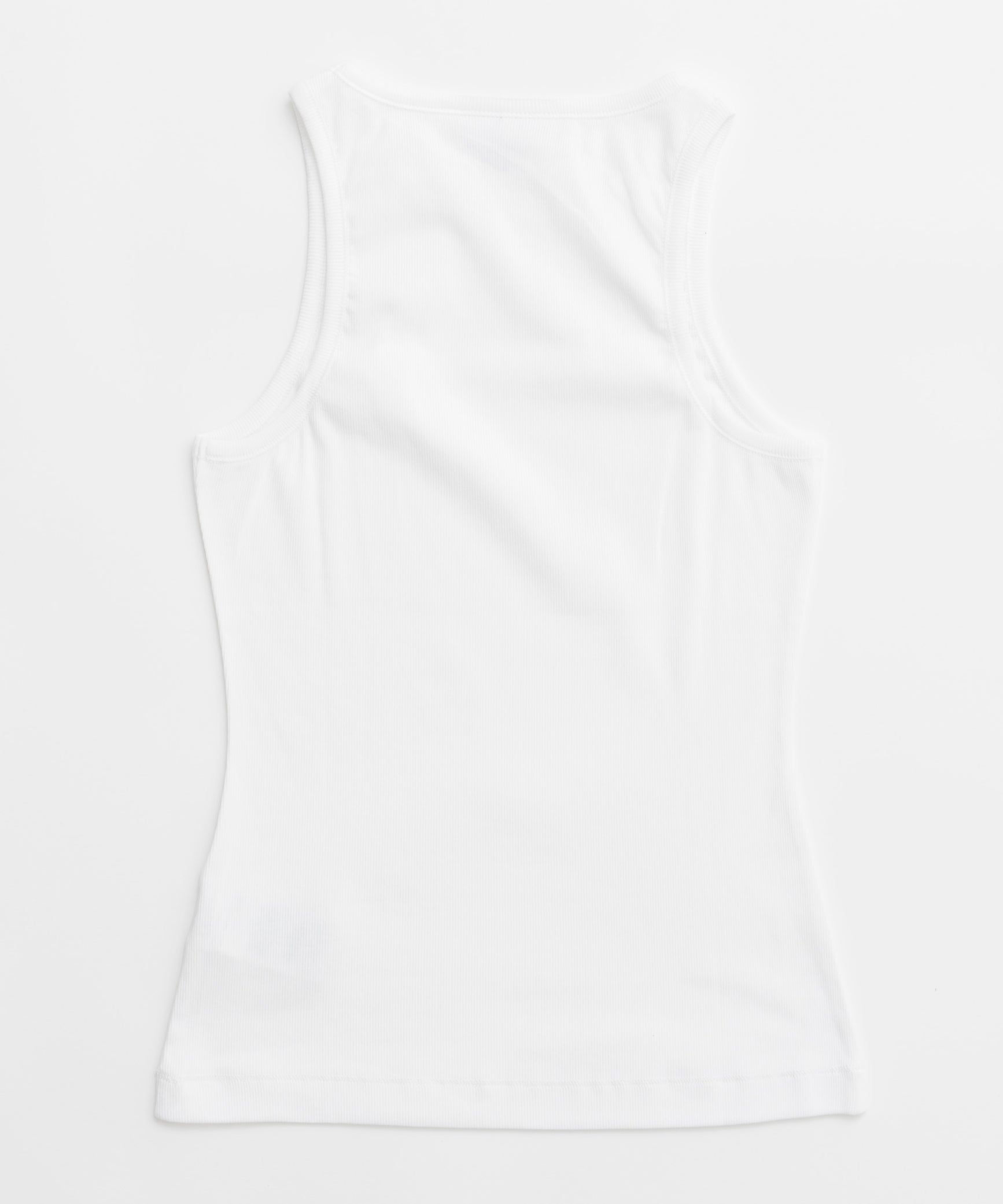 【GANNI】Soft Cotton Rib Tank Top