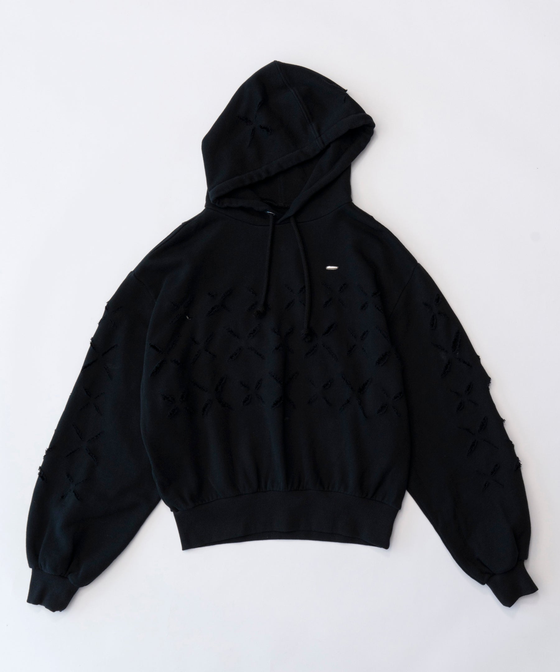 【ANN DEMEULEMEESTER】design hoodie