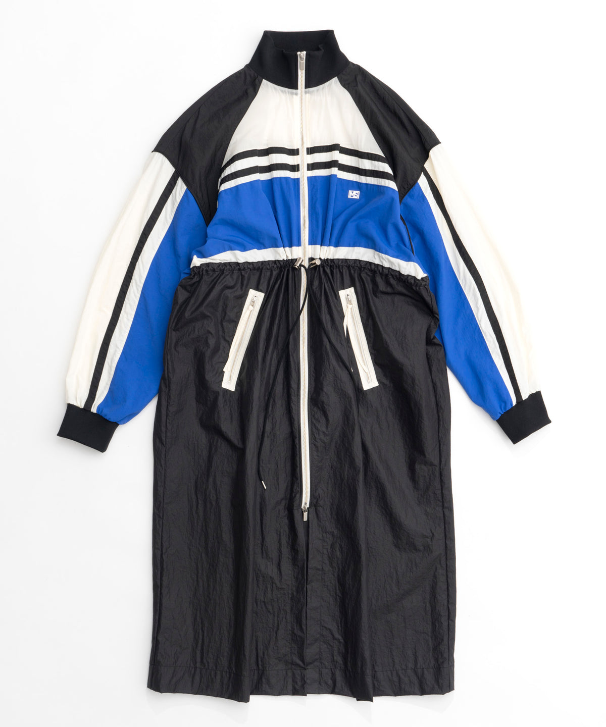 Side Line Track Dress Coat
