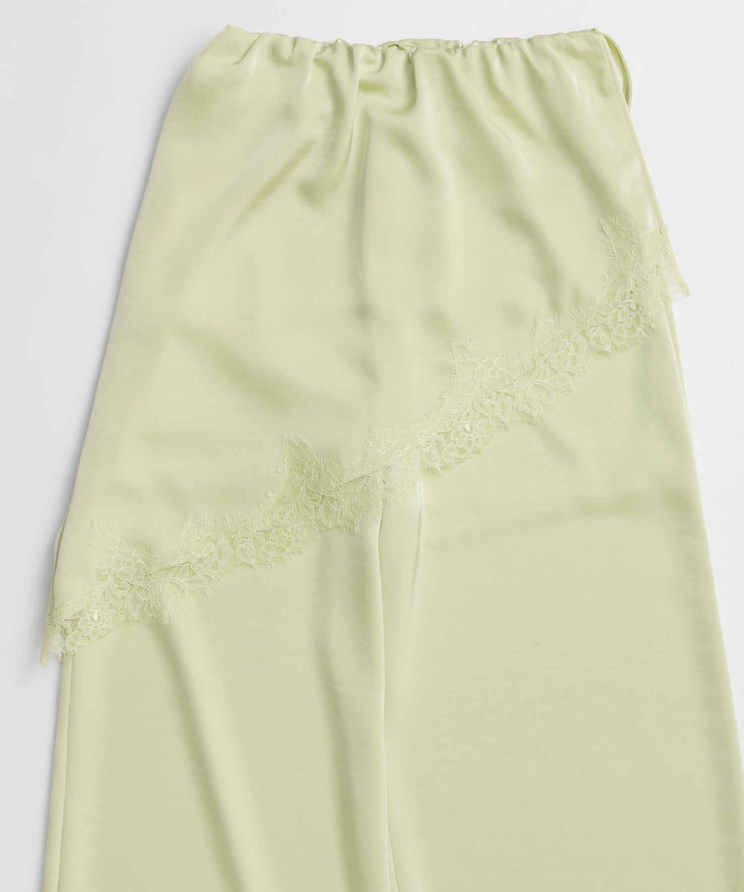【PRE-ORDER】Wrap Satin Lace Pants